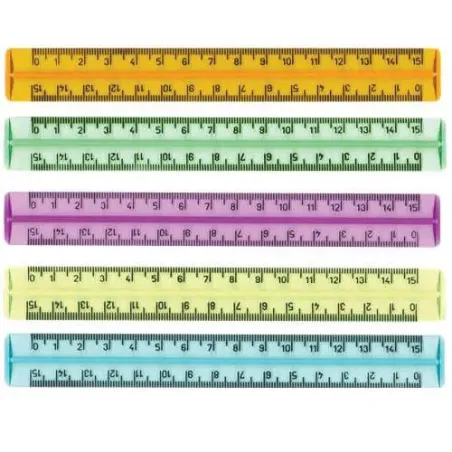 Righello 15 cm Arda Colori assortiti