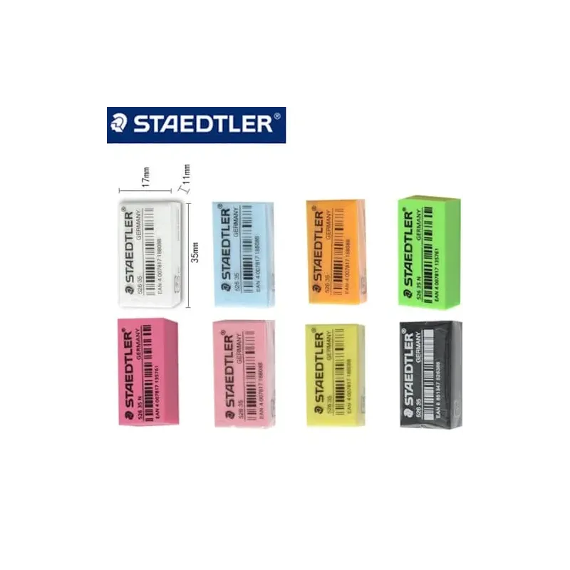 Gomme STAEDTLER colorate Pastel
