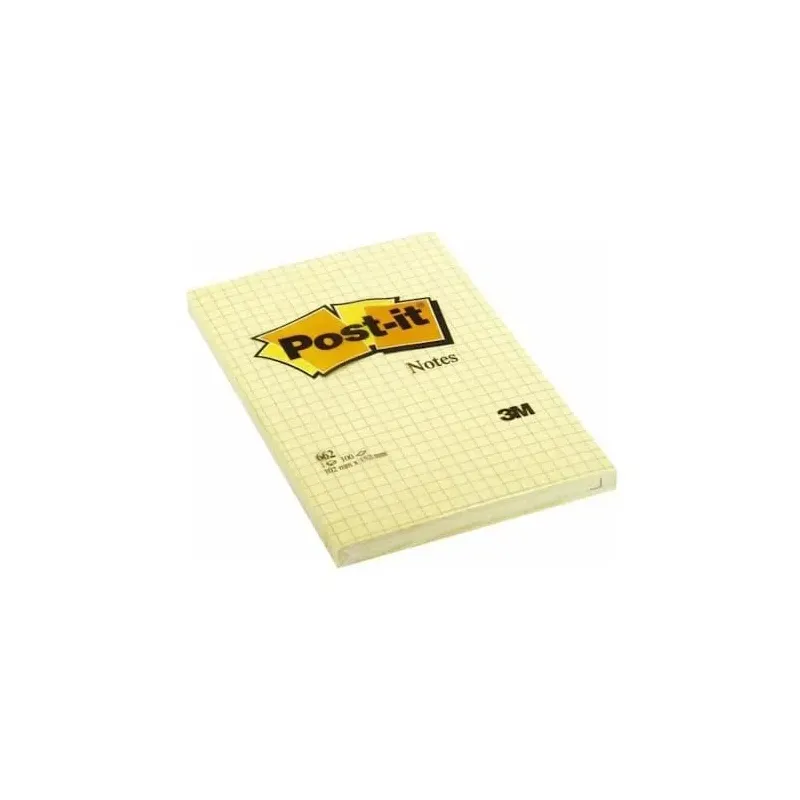 Blocco Post-it Note 102 x 152 mm quadretto 5 mm Blocco Post-it Note 102 x 152 mm quadretto 5 mm