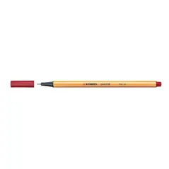 STABILO Point 88 Fineliner, Punta 0,4 mm rosso scuro 88-50