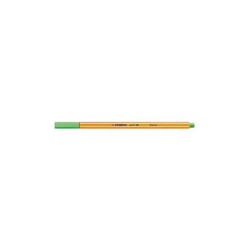 STABILO Point 88 Fineliner, Punta 0,4 mm verde 88-43