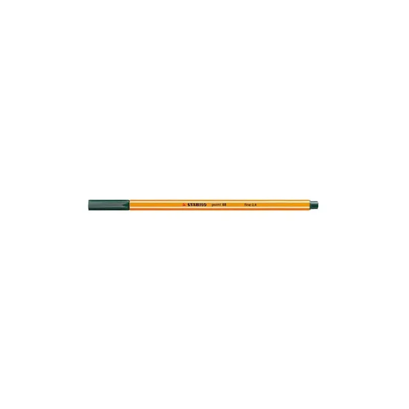 STABILO Point 88 Fineliner, Punta 0,4 mm verde oliva 88-63 STABILO Point 88 Fineliner, Punta 0,4 mm verde oliva 88-63