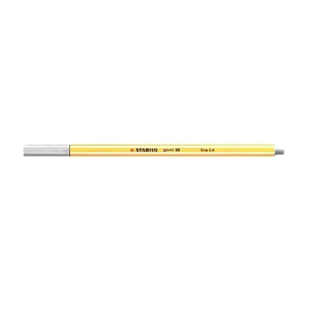 STABILO Point 88 Fineliner, Punta 0,4 mm grigio chiaro 88-94