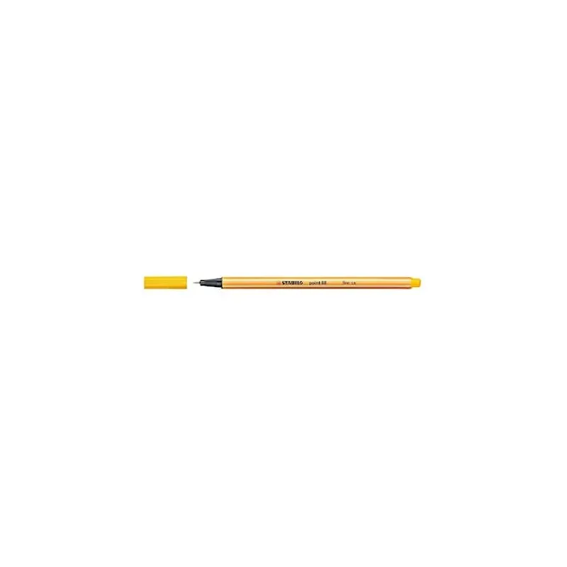 STABILO Point 88 Fineliner, Punta 0,4 mm giallo 88-44 STABILO Point 88 Fineliner, Punta 0,4 mm giallo 88-44