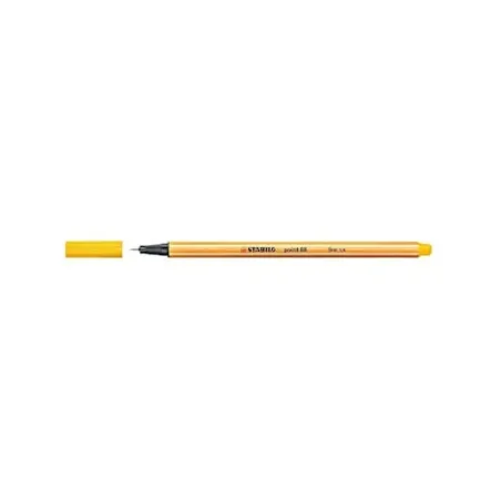 STABILO Point 88 Fineliner, Punta 0,4 mm giallo 88-44