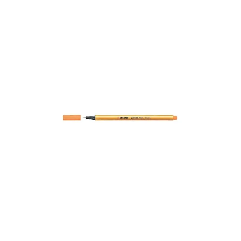 STABILO Point 88 Fineliner, Punta 0,4 mm arancione 88-54 STABILO Point 88 Fineliner, Punta 0,4 mm arancione 88-54