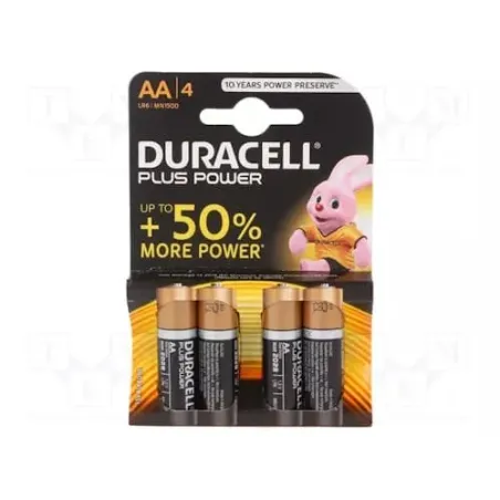 BATTERIA STILO AA +50% EXTRA LIFE BL4 BLISTER 4PZ DURACELL