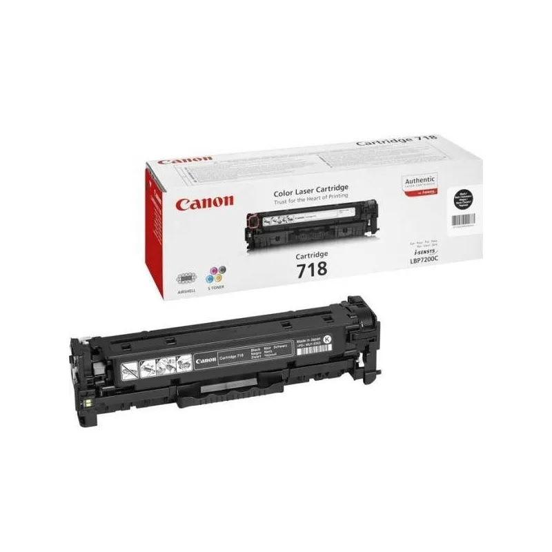 ORIGINAL Canon toner nero 718 BK 2662B002 ~3400 Seiten ORIGINAL Canon toner nero 718 BK 2662B002 ~3400 Seiten