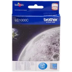 ORIGINAL Brother Cartuccia d'inchiostro ciano LC1000c LC-1000 ~400 Seiten