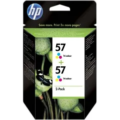 ORIGINAL HP Multipack colore C9503AE 57+57 2x C6657AE (HP 57)