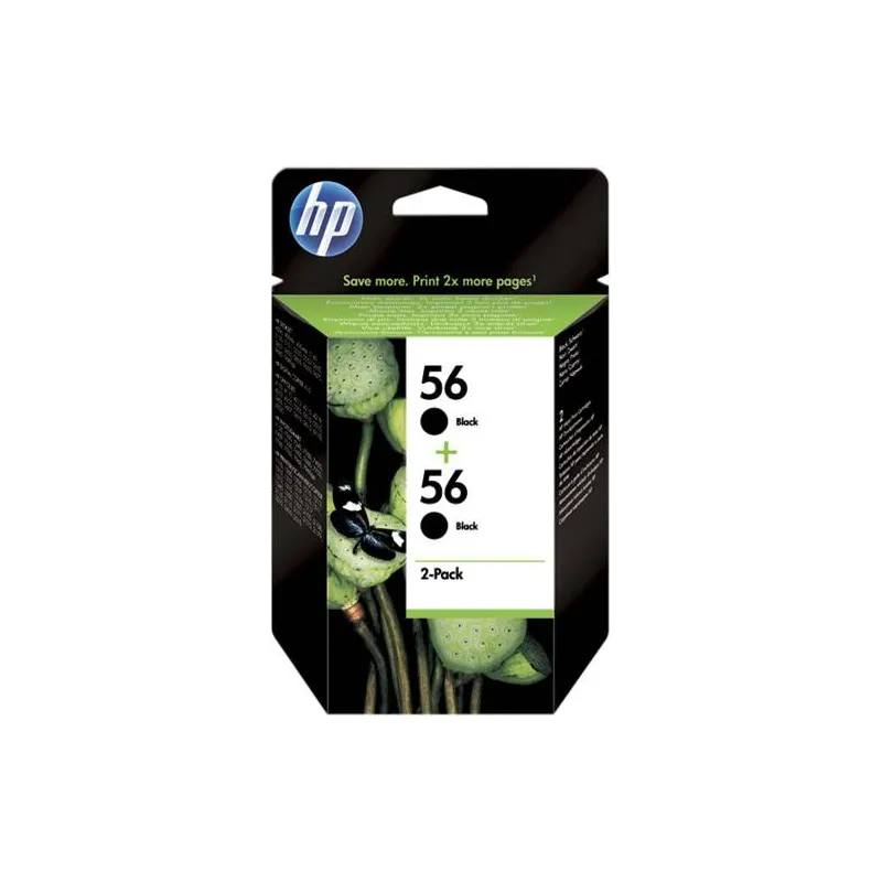 ORIGINAL HP Multipack nero C9502AE 56+56 2x C6656AE