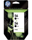 ORIGINAL HP Multipack nero C9502AE 56+56 2x C6656AE