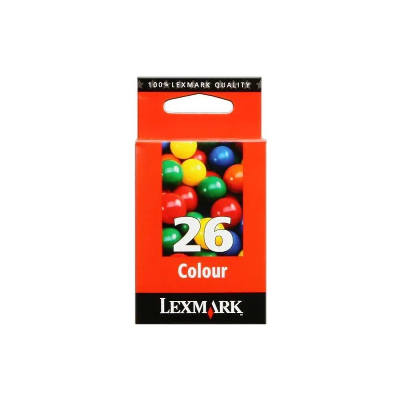 ORIGINAL Lexmark Cartuccia d'inchiostro colore 10N0026E 26 ~275 Seiten