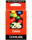 ORIGINAL Lexmark Cartuccia d'inchiostro colore 10N0026E 26 ~275 Seiten