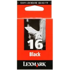 ORIGINAL Lexmark Cartuccia d'inchiostro nero 10N0016E 16 ~335 Seiten