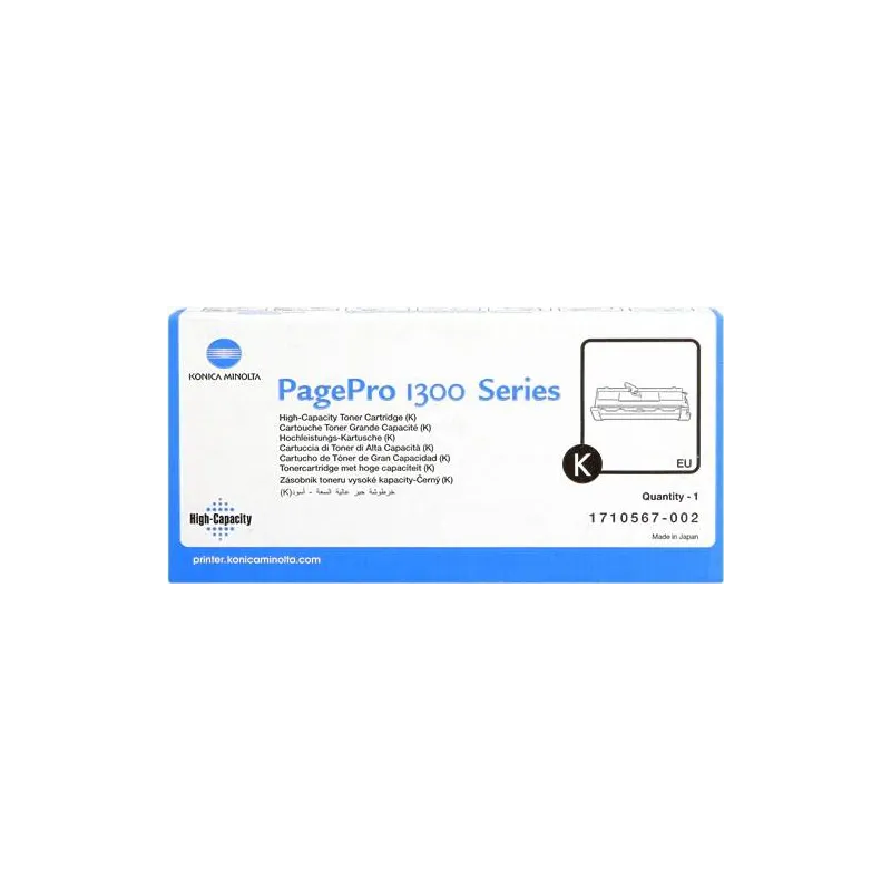 ORIGINAL Konica Minolta toner nero 17105672 4518812 ~6000 Seiten