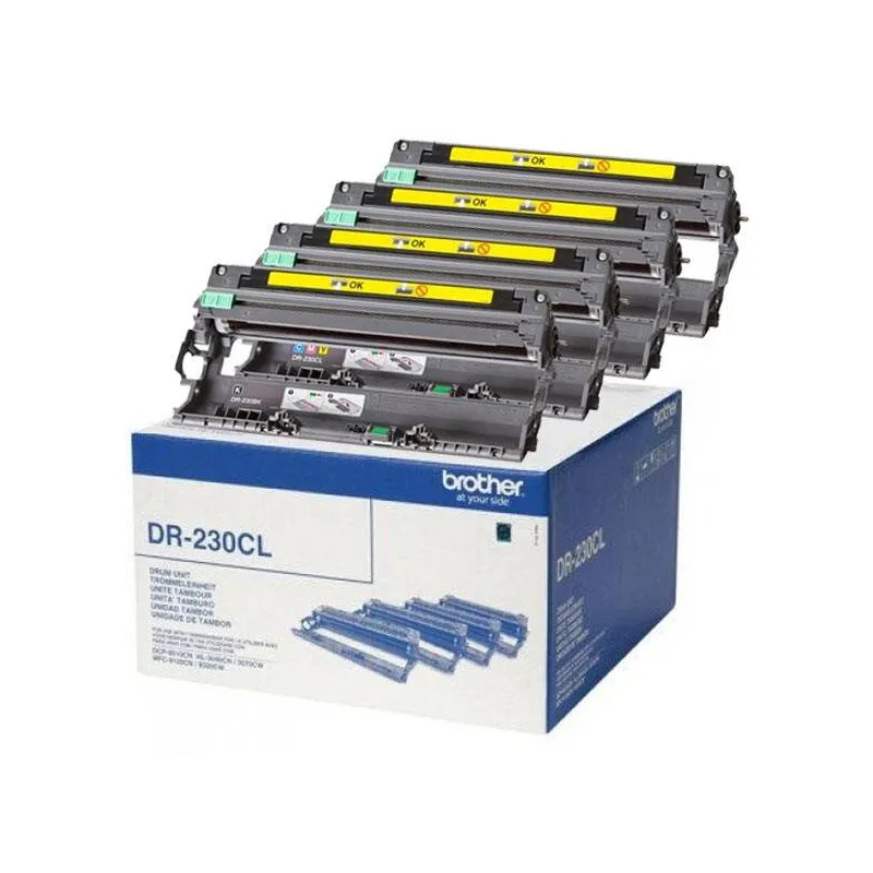 Tamburo Brother DR-230CL ~15000 Pagine Kit Colori bk/c/m/y Originale