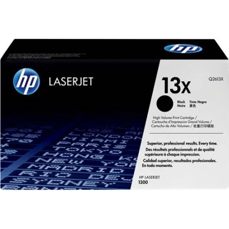 ORIGINAL HP toner nero Q2613X 13X ~4000 Seiten