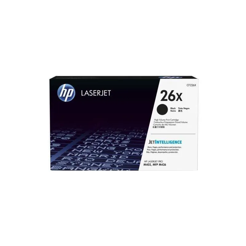 Toner HP CF226X Originale HP 26X Nero 9000 Pagine