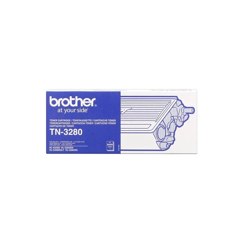 ORIGINAL Toner Brother TN-3280 Nero 8000 Pagine ORIGINAL Toner Brother TN-3280 Nero 8000 Pagine
