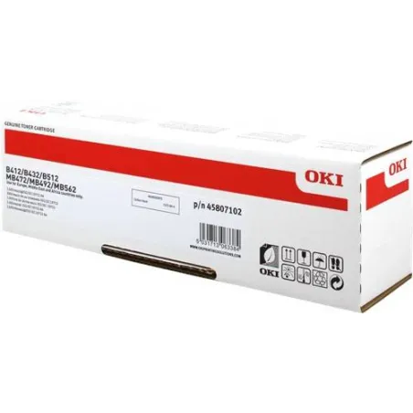 ORIGINAL OKI toner nero 45807102  ~3000 Seiten
