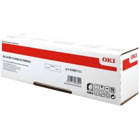 ORIGINAL OKI toner nero 45807111  ~12000 Seiten
