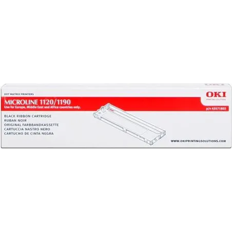ORIGINAL OKI Nastro colorato nero 43571802  4 milioni cifre