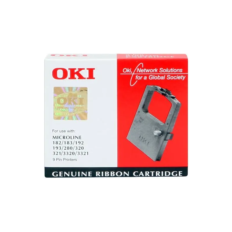 ORIGINAL Nastro OKI colorato nero 09002303  3 milioni cifre
