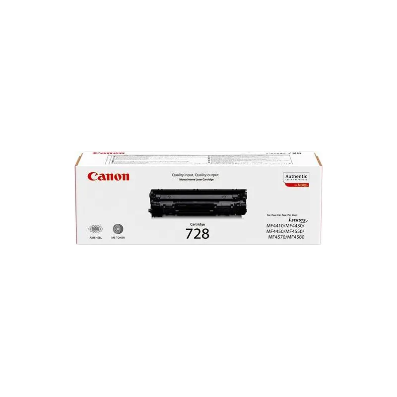 Toner Canon  728  Originale 3500B002  Nero 2100 Pagine