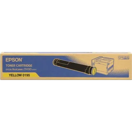 ORIGINAL Epson toner giallo C13S050195 S050195 ~12000 Seiten