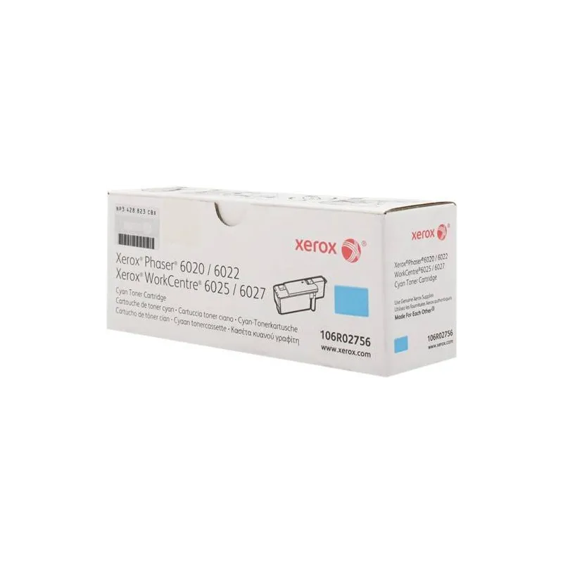 Toner Xerox  106R02756 Originale Ciano 1000 Pagine