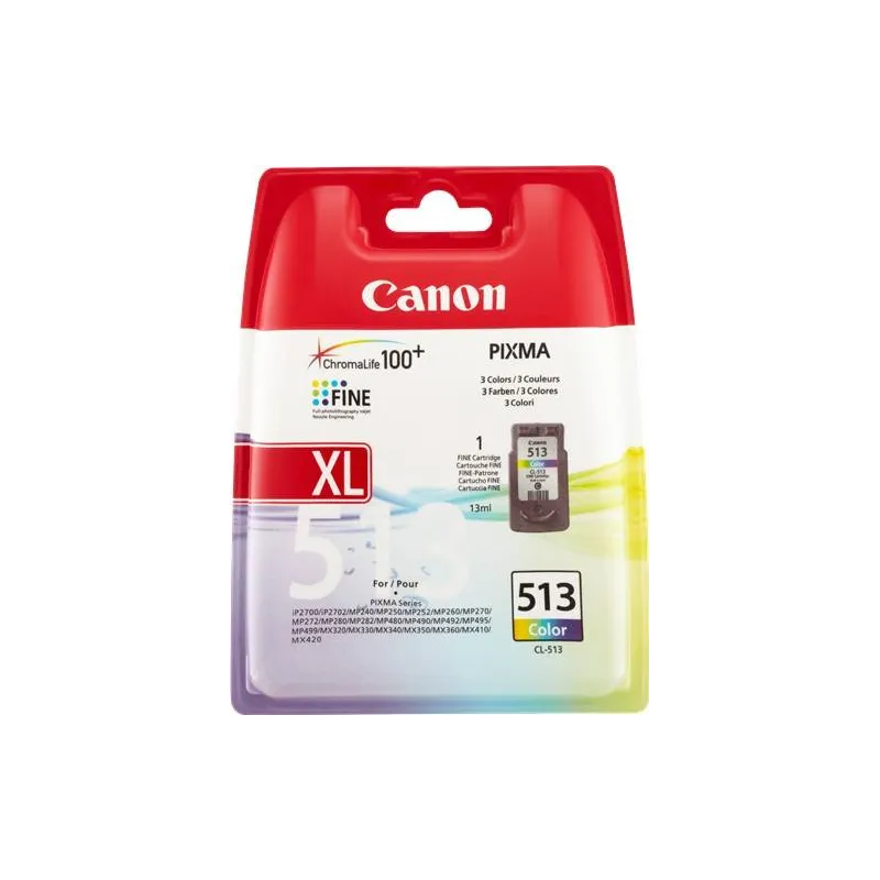 Cartuccia Canon CL-513 Originale 2971B001 Colore 13ml Cartuccia Canon CL-513 Originale 2971B001 Colore 13ml