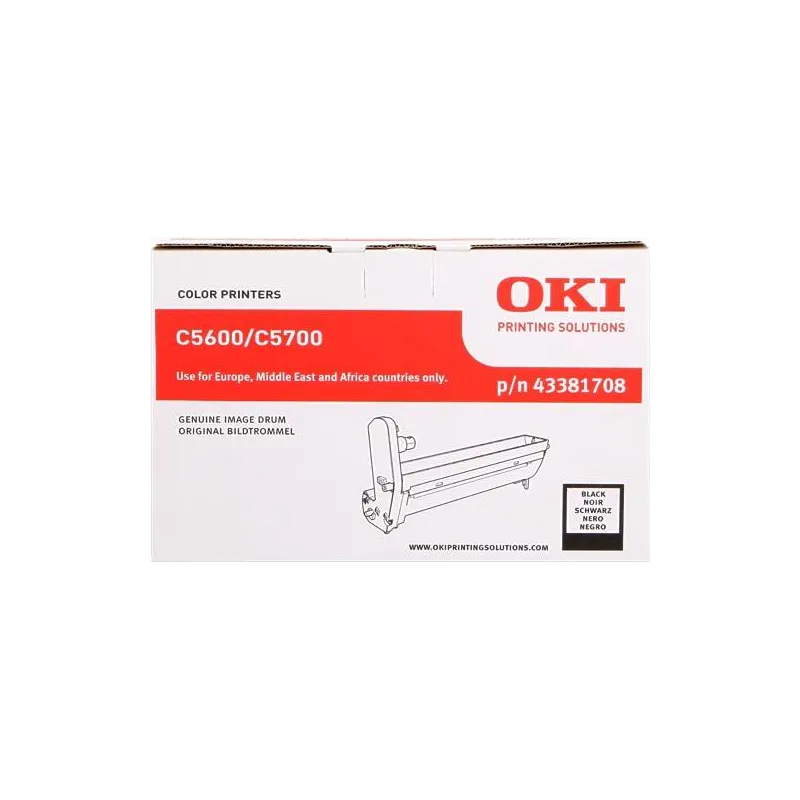 ORIGINAL OKI Tamburo nero 43381708  ~20000 Seiten