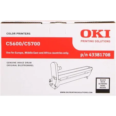 ORIGINAL OKI Tamburo nero 43381708  ~20000 Seiten