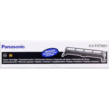 ORIGINAL Panasonic toner nero KX-FAT88X  ~2000 Seiten