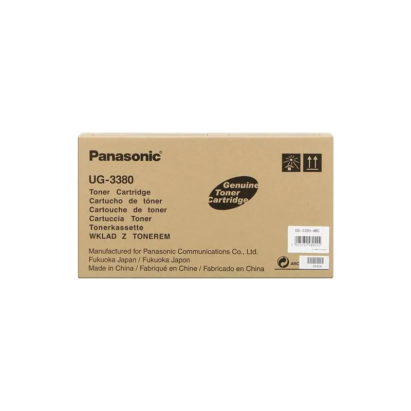 ORIGINAL Panasonic toner nero UG-3380  ~8000 Seiten