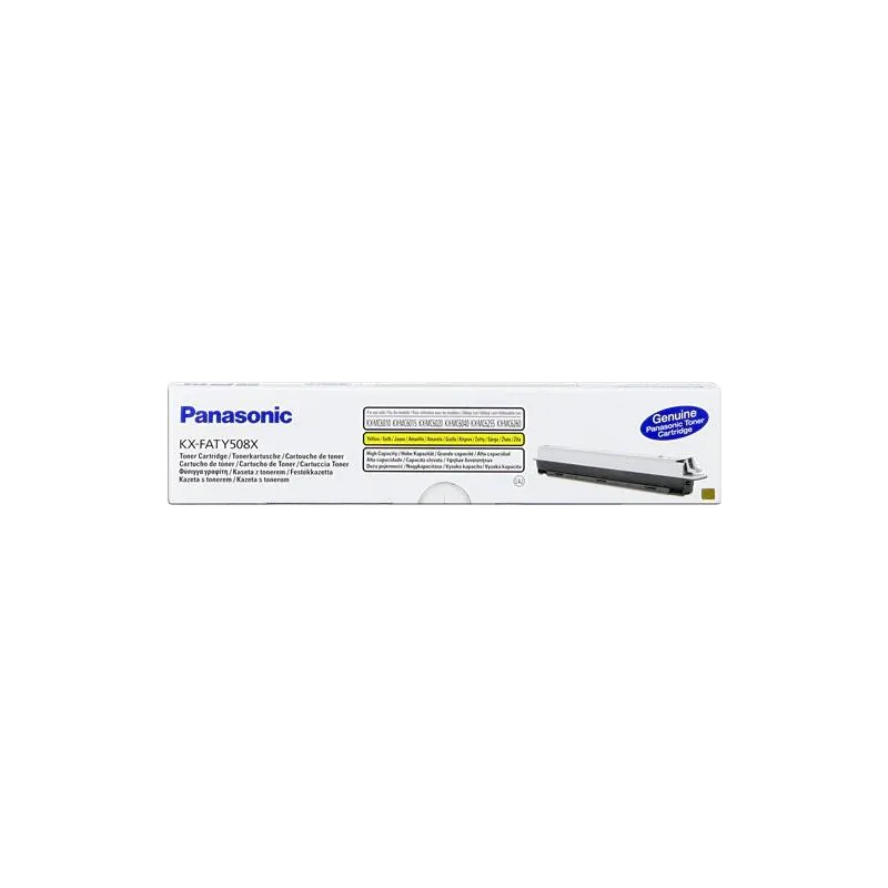 ORIGINAL Panasonic toner giallo KX-FATY508