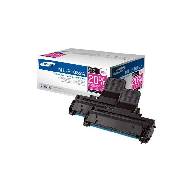 ORIGINAL Samsung toner nero MLT-P1082A  twin pack