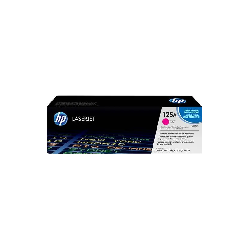ORIGINAL HP toner magenta CB543A 125A ~1400 Seiten ORIGINAL HP toner magenta CB543A 125A ~1400 Seiten