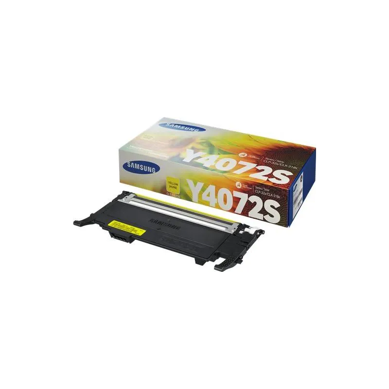 ORIGINAL Samsung toner giallo CLT-Y4072S ~1000 Pagine ORIGINAL Samsung toner giallo CLT-Y4072S ~1000 Pagine