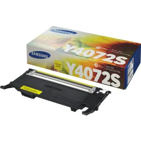 ORIGINAL Samsung toner giallo CLT-Y4072S ~1000 Pagine