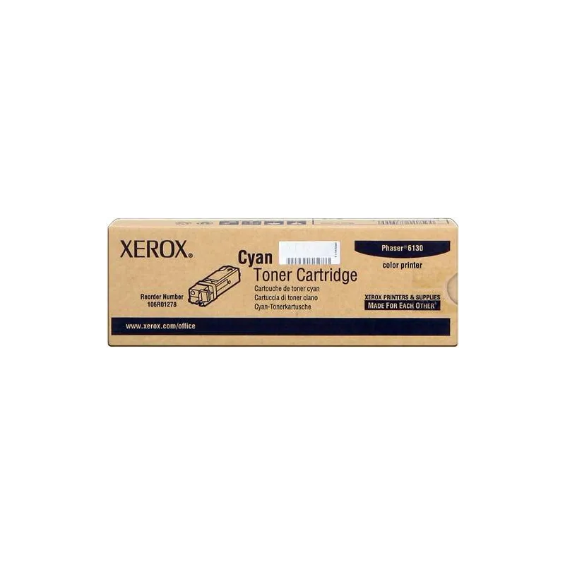 ORIGINAL Xerox toner ciano 106R01278