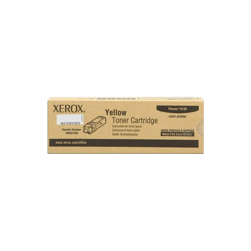 ORIGINAL Xerox toner giallo 106R01280