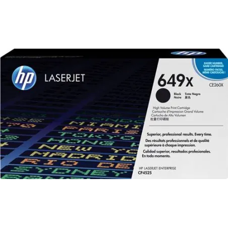 ORIGINAL HP toner nero CE260X 649X ~17000 Seiten